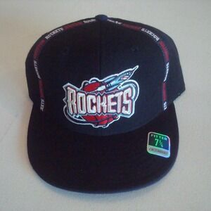 HOUSTON ROCKETS 7 1/4 REEBOK HAT CAP VINTAGE Y2K 00S H5
